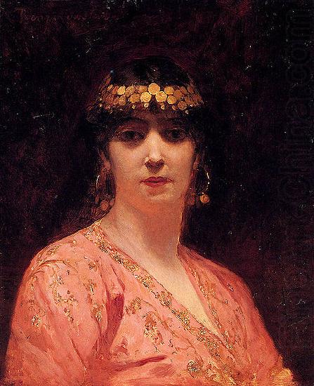 Portrait of an Arab Woman, Jean-Joseph Benjamin-Constant
